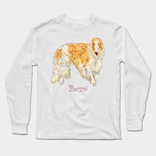 Borzoi or Russian Long Sleeve T-Shirt